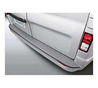 RGM Protezione paraurti Posteriore ABS Compatibile con Opel Vivaro 2014-2019 / Renault Trafic 2014- / Nissan NV300 2016- / Nissan Primastar 2022- / Fiat Talento 2016- Nero 'Ribbed'