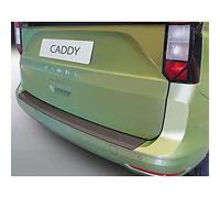 RGM Protezione paraurti Posteriore ABS Compatibile con Volkswagen Caddy V Box/MPV 2020- (Hatch & Rear Tail Doors) (for Painted Bumpers) Nero