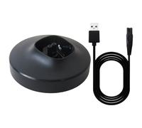 RGNEIN Caricabatterie da viaggio Repl. Ideale per P-hilips N-orelco Shaver S7885/85 S7886/84 S7889/91 S8696/86 XP9204/85 XP9201/88