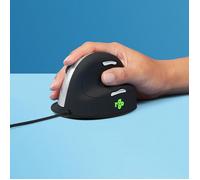 RGOBRHEMLR R-Go Tools R-Go HE Break Mouse, Ergonomic mouse, Anti-RSI software, L