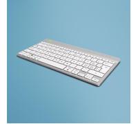 RGOCOCHWLWH R-Go Tools R-Go Compact Break keyboard, QWERTZ (CH), bluetooth, whit