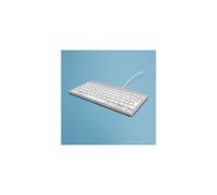 RGOCOPTWDWH R-Go Compact Break keyboard QWERTY (PT), wired, white