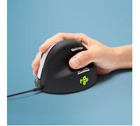 RGOHELA R-Go Tools R-Go HE Mouse, Ergonomic mouse, Large (Hand Size above 185mm)