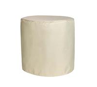 RGRE Copertura Protettiva per Mobili da Giardino Rotondo 140x100cm, Copertura per Mobili da Esterni Impermeabile E Resistente UV, Copertura Tavolo Giardino Rotondo