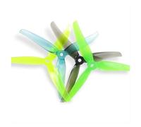 rgrfgQWDS Nazgul 5140 - Elica a 3 pale da 12,7 cm, foro da 5 mm, CW/CCW, per drone FPV Racing Freestyle 2207 2807, motore 5S 6S (2 paia F5 verde)