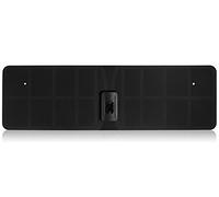 RGTech Monarch 40 Nero - Antenna per interni HDTV - ambito da 40 miglia, multi-direzionale tecnologia e filtro 4G per il massimo UHF/VHF/FM/USB TV tuner/DVB-T/DVB-T2 / DAB radio ricezione