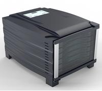 RGV 110831 disidratatore alimentare Nero 800 W
