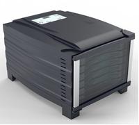 RGV 110831 disidratatore alimentare Nero 800 W