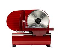 Affettatrice RGV Ausonia 190 Rossa con lama estraibile da 190mm, motore 100W