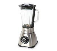 RGV Industrial Blender - Frullatore 1800 W con Lame in Titanio, Caraffa in Vetro da 1,75L, 3 Programmi di Velocità