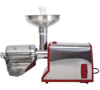 Passapomodoro Elettrico New Pommi Junior con Produzione 50 kg /h Senza Dischi Intercambiabili Potenza 400 W Colore Acciaio Inox