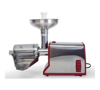 Passapomodoro Elettrico New Pommi Junior con Produzione 50 kg /h Senza Dischi Intercambiabili Potenza 400 W Colore Acciaio Inox