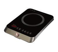 RGV Fornello ad Induzione 1 Piastra Potenza 2000 Watt Timer Colore Nero - 110180 Turbo2000