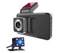 RGYBAO 1080P Dashing Camera anteriore dell'interno e macchina fotografica di retromarcia che guida i registratori 4 pollici della macchina fotografica del cruscotto dei registratori dell'automobile