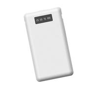 RGYBAO 2x21700 Custodia di Ricarica Portatile con Indicatori Digitali Livelli Batteria ABS Shell Ricaricabile Set
