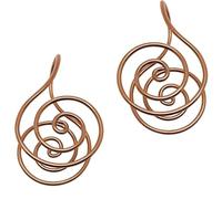RGYBAO Artistico Aperto Spirali Palme Anelli Regolabile Mano Gioielli Accessorio per e Positivi Vibes Spirituale Recovery Hoop, Misura unica, come descritto