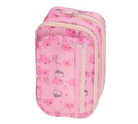 RGYBAO Astuccio per matite di grande capacità, portapenne ad alta capacità, con cerniera, sacchetti per trucchi da viaggio, per donne studentesse, PK, 21.5x8.5x12.50cm, come da immagine
