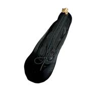 RGYBAO Astuccio per trucchi e matite con scarpe da balletto, in tessuto, adatto per studenti e amanti della danza, con grande capacità di archiviazione, Nero , 20x7x5cm, come da immagine