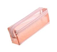RGYBAO Astuccio trasparente a doppio strato, portapenne, organizer per penne, borsa da viaggio per trucchi, Re, 22*6*9cm, come da immagine