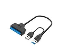 RGYBAO Cavo convertitore da USB 3.0 a Serialed ATA, lunghezza 30 cm, 5 Gbps, trasmissione dati stabile per unità da 2,5/3,5 pollici, cavo adattatore Ata seriale stabile