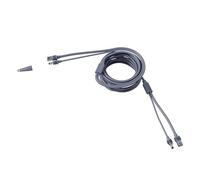 RGYBAO Cavo elettrico combinato Ethernet e DC5521 schermato 16Ft per cavo Ethernet stabile di combinazione di trasmissione dati