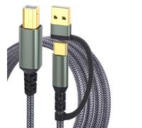 RGYBAO Cavo per stampante USB e tipo C a USB B, per collegare stampanti, scanner a computer portatili o computer, 1 m/2 m/3 m/5 m