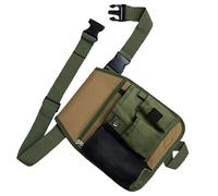 RGYBAO Cintura per attrezzi da giardinaggio, regolabile, con 6 tasche, per falegnami, elettricisti, costruttori