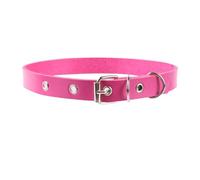 RGYBAO Collana da discoteca, per cosplay, gotico, punk, rock, girocollo, regolabile, in pelle PU, per giovani alla moda, 1.5x43cm, pelle PU + metallo, Nessuna pietra preziosa