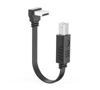 RGYBAO Compact Data Link A-B Cavo per USB-B, piegato fino a 1,5 m