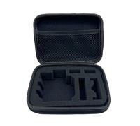 RGYBAO Custodia rigida per fotocamera con tessuto resistente all'acqua e strati ammortizzanti per attività all'aperto, Nero , 17x12x6.50cm