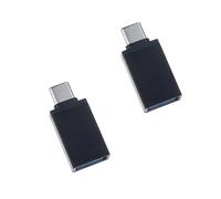 RGYBAO Di 2 USB C a USB Adattatore USB3.0 Femmina a Adattatore Plug and Play per Viaggi e Uso quotidiano Tipo C a