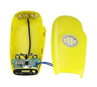 RGYBAO Il supporto staccabile della batteria 2x18650 dell'installazione semplice elimina i meccanismi di costruzione di durevolezza della saldatura proteggono