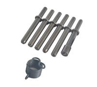 RGYBAO Martelli pneumatici di levigatura resistenti degli scalpelli pneumatici dei bit dello strumento degli scalpelli pneumatici con la molla per il compito di riparazione della costruzione