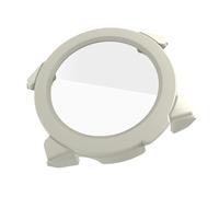 RGYBAO Protezione completa dello schermo in vetro per PC integrato, custodia rigida resistente ai graffi per gli utenti di smartwatch da 47 mm