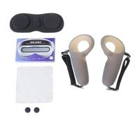 RGYBAO Set di coperture in silicone per controller e pellicole protettive per lenti per 4Ultra, antiscivolo e confortevoli