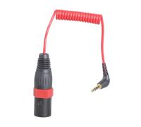 RGYBAO Stereophonic 3.5mm a X LR Cavo di Collegamento Oro Bronzo Impiallacciato Angolo Destro Molla Link Dispositivi Corrente Diretta Bronzo X Lr Cavo Audio