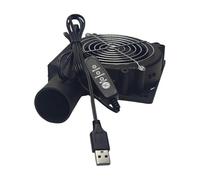RGYBAO Ventilatore USB 5 V 3 velocità regolabile ventilatore centrifuga 3 velocità velocità variabile per campeggio all'aperto barbecue accensioni ventilatore ventilatore ventilatore