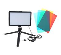 RGYBAO Video treppiede facoltativo di Dimmable 2700-6000K della luce di USB LED piccoli e colore per la fotografia e lo streaming