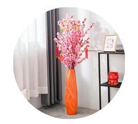 RGZFYH Vaso Fiori Vaso in Ceramica da Pavimento per Soggiorno Vaso Grande Decorativo per Fiori Alti Decorazioni per la casa Porta composizioni di Fiori secchi Vase