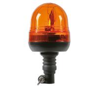 Luce rotante alogena 12/24V RH-3 Base flessibile attacco DIN - Lampeggiante