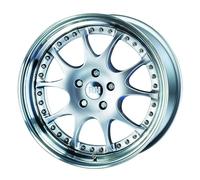 RH Alurad MK Dynamik 9,5 x 18" ET60 5/112 argento/corno