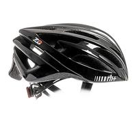 rh+ Casco Bici Ciclismo Uomo Donna da Corsa e MTB (XS-M 54-58, Shiny Anthracite Metal-Shiny Black)