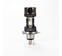RH-HPC Fari LED Motorcycle Footlight Blub H4 BA20D DC 12V 3200LM 6500K Moto Light 1860 Chip HS1 H6 Scooter Motobike Testa Lampada (Socket Type : H4)