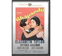 Rhapsody DVD 1954 Elizabeth Taylor,Vittorio Gassman,John Ericson Louis Calhern