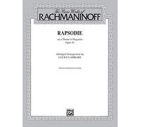 Rhapsody, Op.43, on a Theme by Paganini Abridged Arrangement: 2 Copies Required