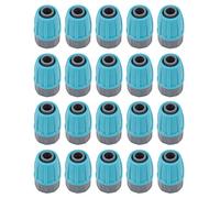 Rhawuy 16mm PE Pipe Connectors | 15Pcs Irrigation Tube Locked Nuts | Age - Proof/Acidproof/Sunlight - Proof | for Gardens/Greenhouses/City Greening | Sustainable Sturdy Material