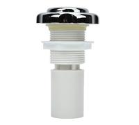Rhawuy 3/4 inch Hot Water Bathtub Spa Switch | Leakproof PVC Adjustable Knob | Water Flow Control for Hot Tubs & Spas | Easy Twist Control, 58g, Fits Most Tubs