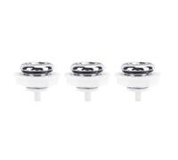 Rhawuy 3 ugelli a 7 fori per getto a bolle d'aria | Ugelli per vasca da bagno in PVC per bolle uniformi/piscina/vasca idromassaggio, copertura da 27 mm, ingresso gas da 5 mm, apertura 21 mm, robusti e