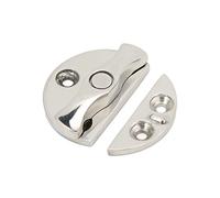 Rhawuy 316 Stainless Steel Boat Door Catch Latch | 45mm Round 180° Rotation for Marine Yachts/Access Doors/Hatch Covers | Rustproof & Easy Installation