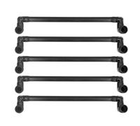 Rhawuy 5PCS G3 / 4 Swing Joint Pipe | 360° Rotatable Lawn Irrigation Tool | External Thread Sprinkler Connector for Lawn/Garden/Park | Flexible PE Material, 10bar Pressure Tolerance